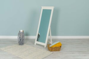 Binzie Solid Wood Cheval Mirror – Full-Length Freestanding – Clearance Sale